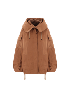 Vanilla Nylon Padded Jacket-DRIES VAN NOTEN-JOHN JULIA