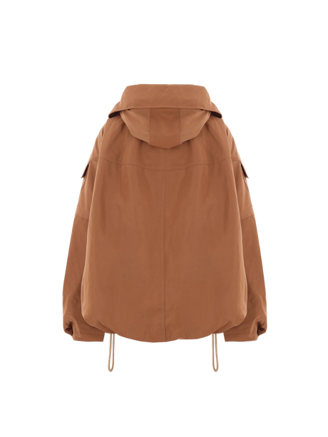 Vanilla Nylon Padded Jacket-DRIES VAN NOTEN-JOHN JULIA