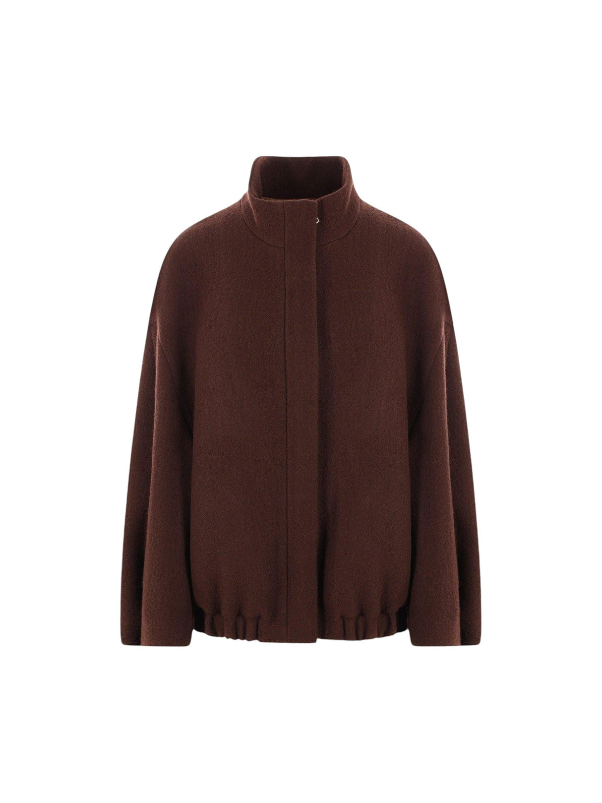 Voles Wool Bomber Jacket-DRIES VAN NOTEN-JOHN JULIA