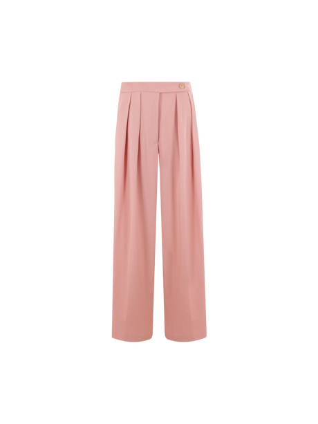 Wide-leg Wool Trousers-DRIES VAN NOTEN-JOHN JULIA