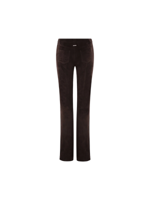 Suede Flared Pants-DROME-JOHN JULIA