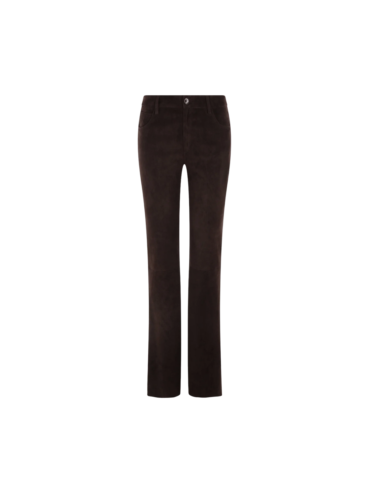 Suede Flared Pants-DROME-JOHN JULIA