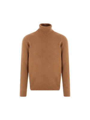 Wool High Neck Sweater-DRUMOHR-JOHN JULIA