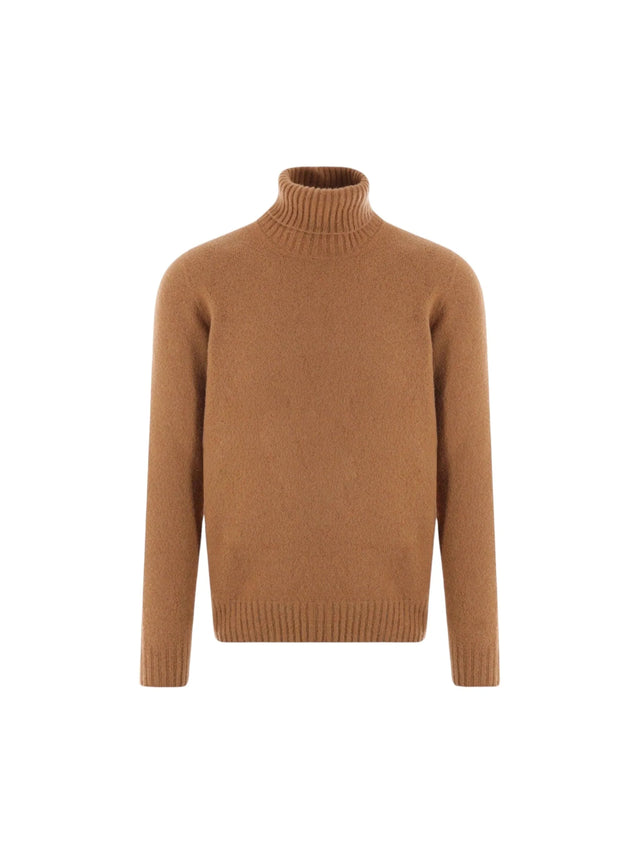 Wool High Neck Sweater-DRUMOHR-JOHN JULIA