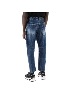 Bro Jeans In Icon Dark Wash Stamps DSQUARED2 JOHN JULIA.