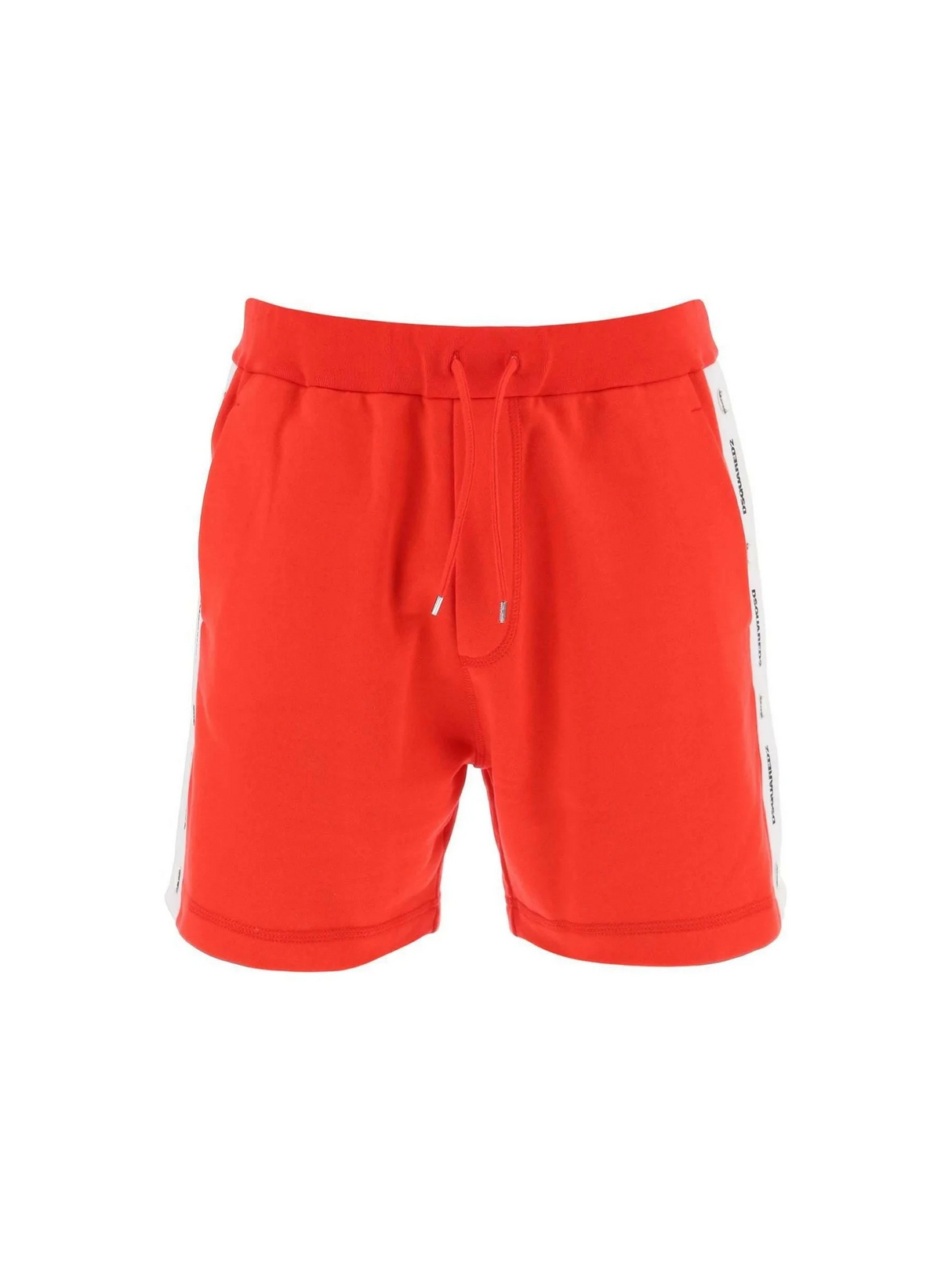 Burbs Sweatshorts With Logo Bands DSQUARED2 JOHN JULIA.