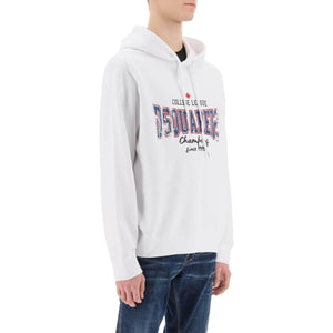 Cool Fit Printed Hoodie DSQUARED2 JOHN JULIA.