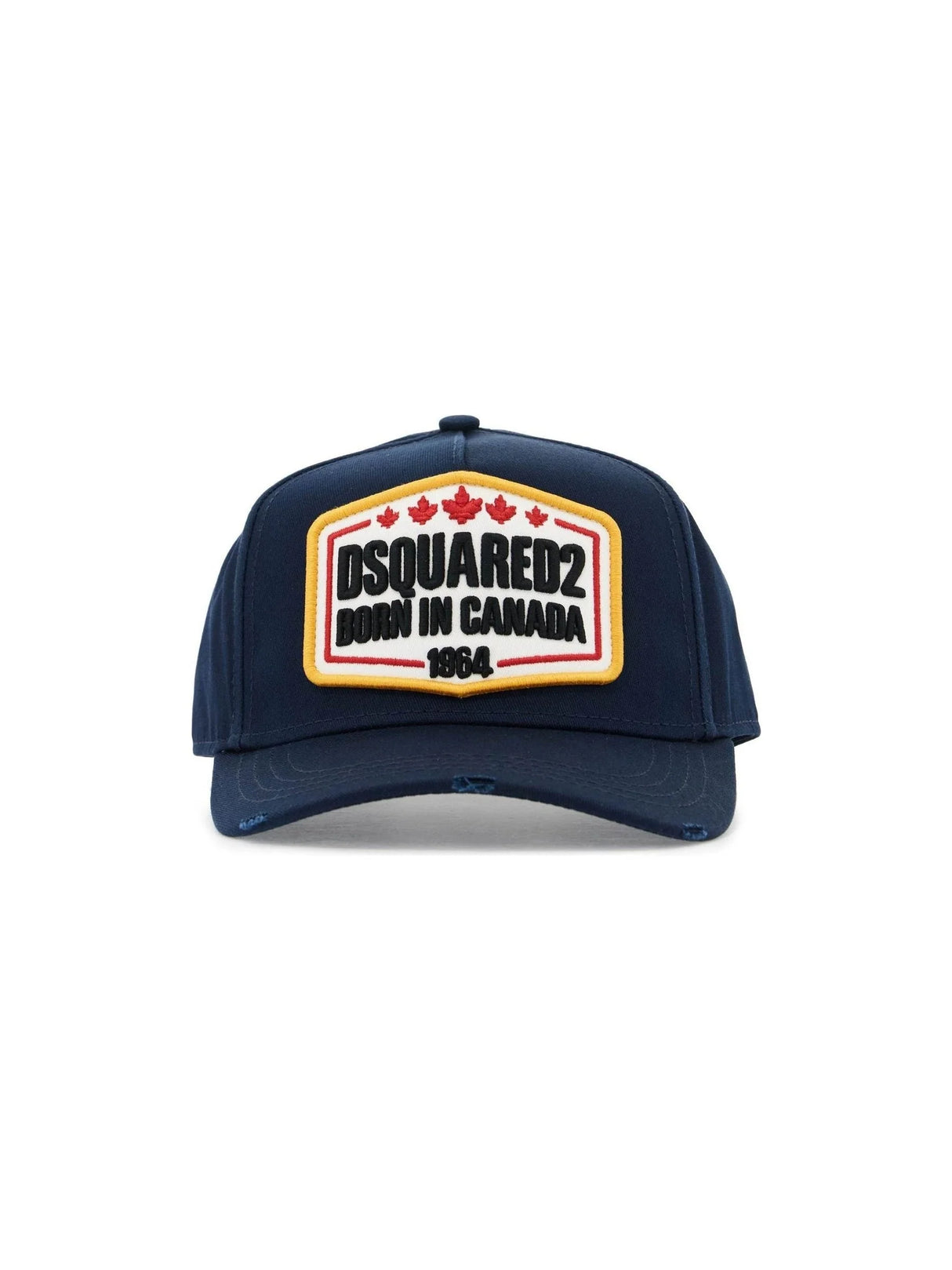 DSQUARED2-Cotton Gabardine Cap-JOHN JULIA