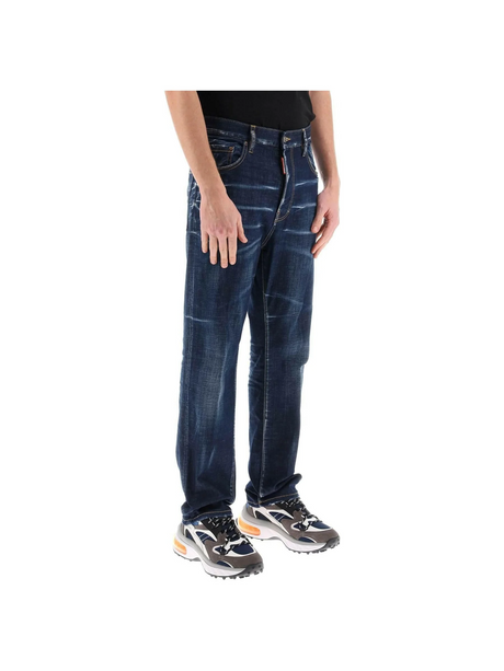 Dark Clean Wash 642 Jeans DSQUARED2 JOHN JULIA.