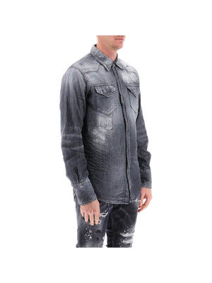 Denim Western Shirt