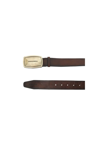 Distressed Leather Belt