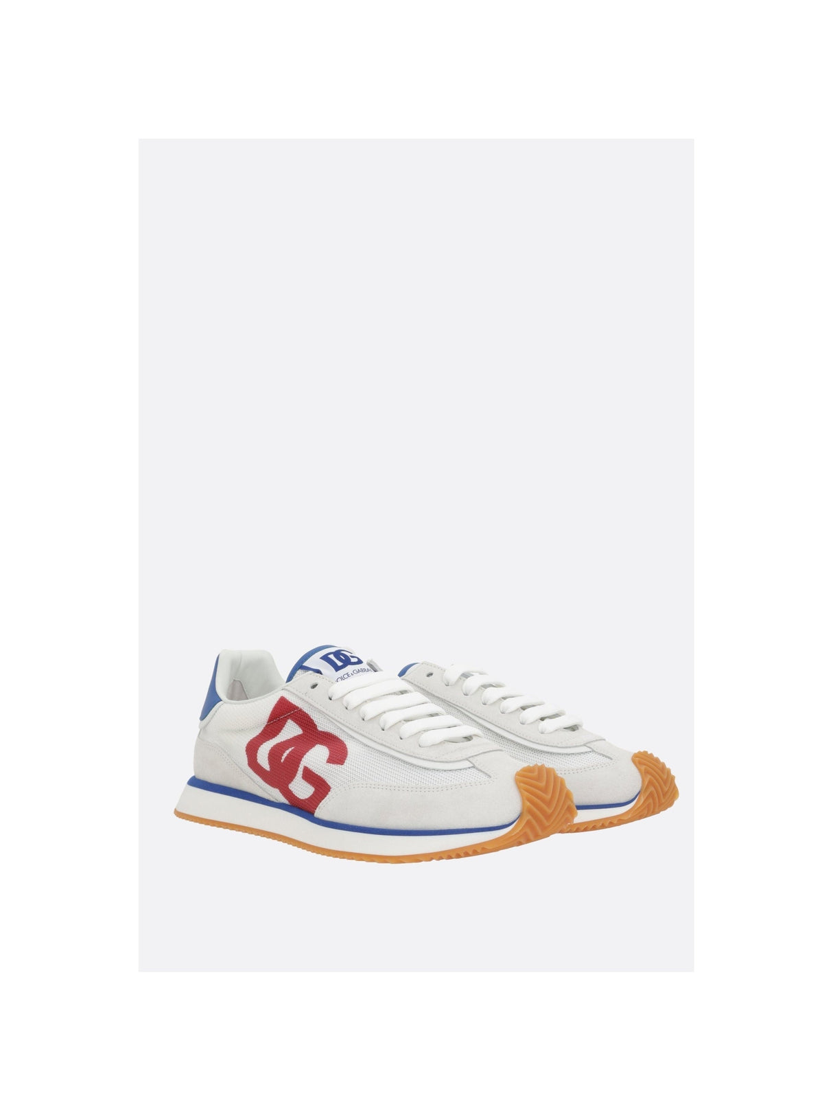 Dragon Mesh And Suede Sneakers-DSQUARED2-JOHN JULIA