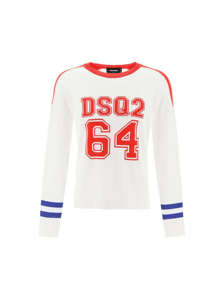 Dsq2 64 Football Sweater DSQUARED2 JOHN JULIA.