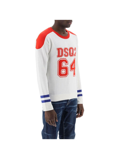 Dsq2 64 Football Sweater DSQUARED2 JOHN JULIA.