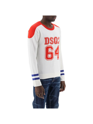 Dsq2 64 Football Sweater DSQUARED2 JOHN JULIA.