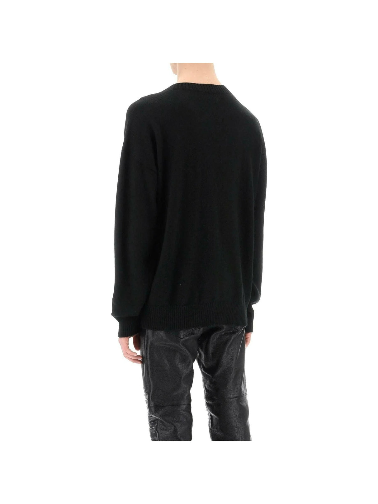 Gothic Logo Knit Sweater-DSQUARED2-JOHN JULIA