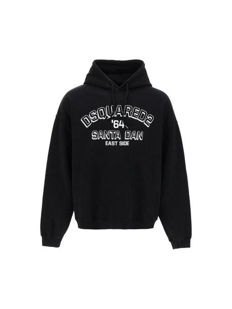 Hoodie With Logo Print DSQUARED2 JOHN JULIA.