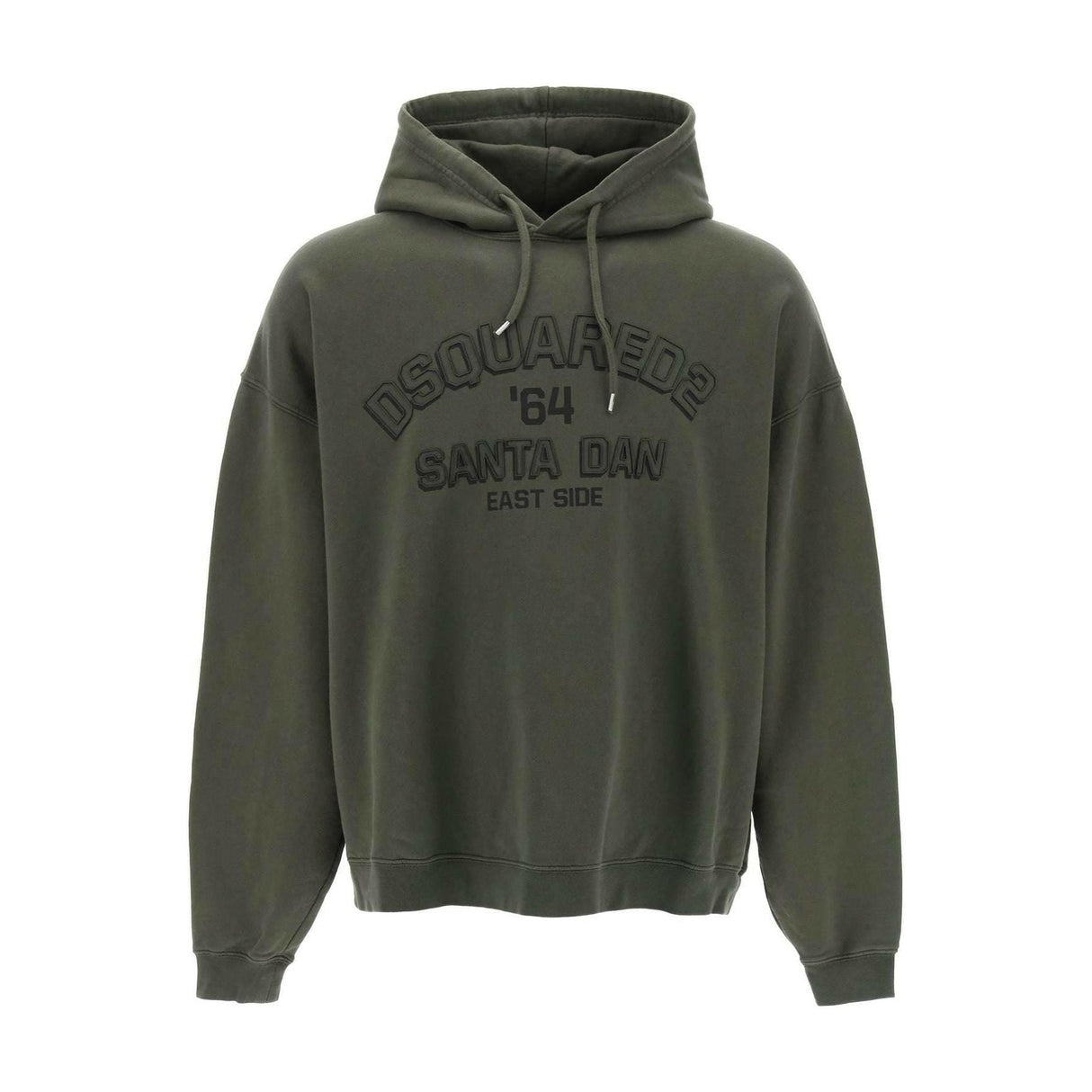 Hoodie With Logo Print DSQUARED2 JOHN JULIA.