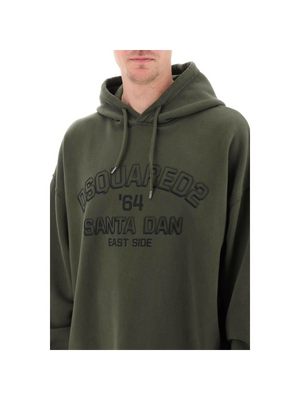 Hoodie With Logo Print DSQUARED2 JOHN JULIA.