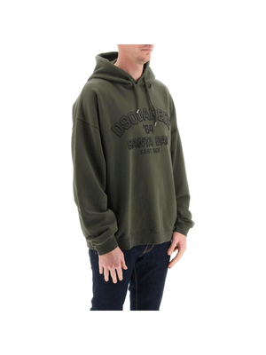 Hoodie With Logo Print DSQUARED2 JOHN JULIA.