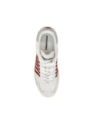 Boxer Leather Sneakers-DSQUARED2-JOHN JULIA