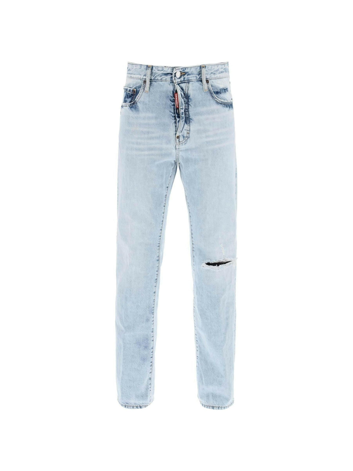 DSQUARED2-Light Palm Beach Wash 642 Jeans-JOHN JULIA