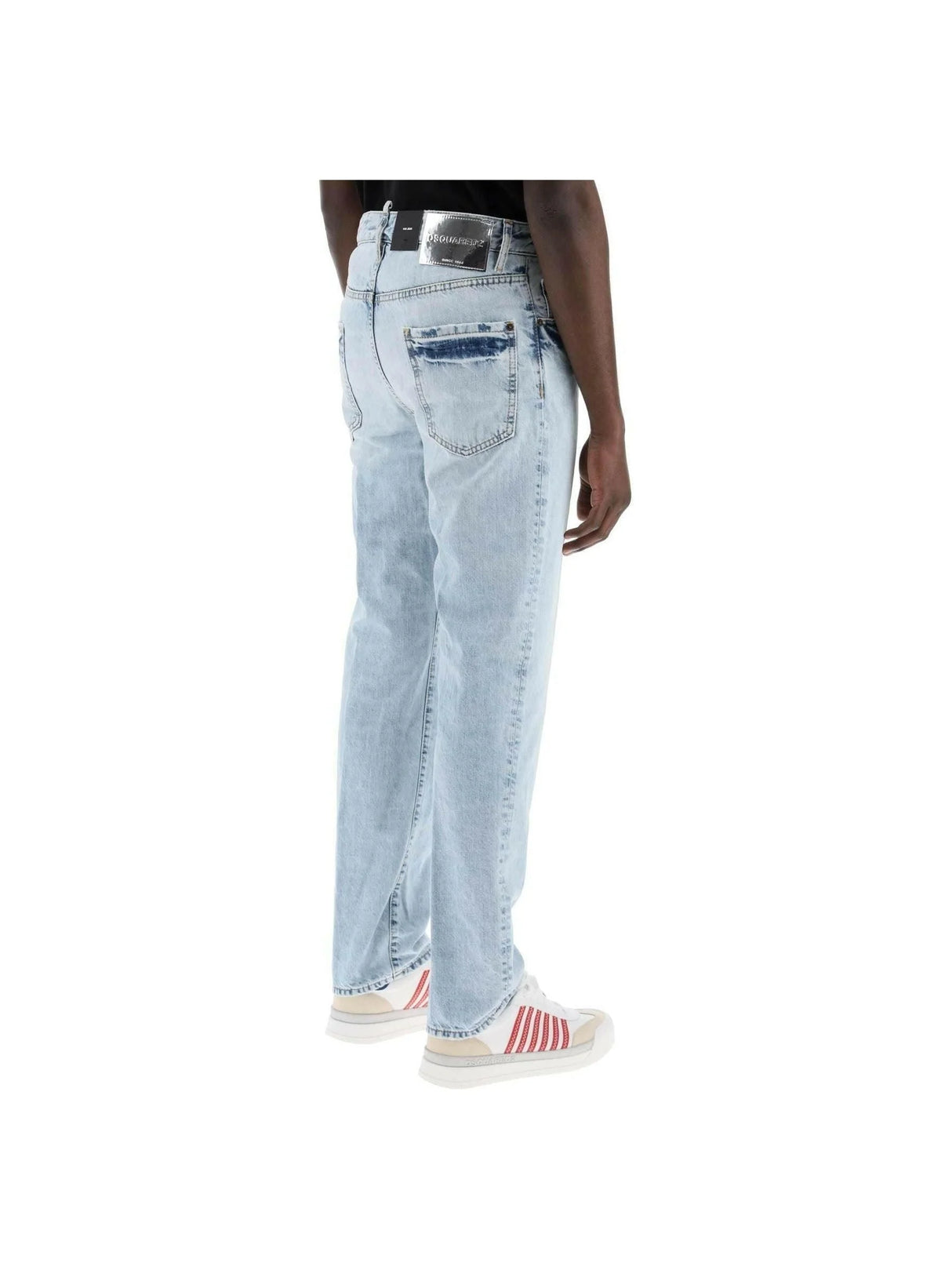 DSQUARED2-Light Palm Beach Wash 642 Jeans-JOHN JULIA