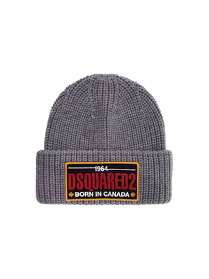 Beanie Hat With Patch Logo