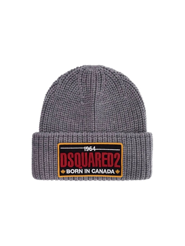 Beanie Hat With Patch Logo