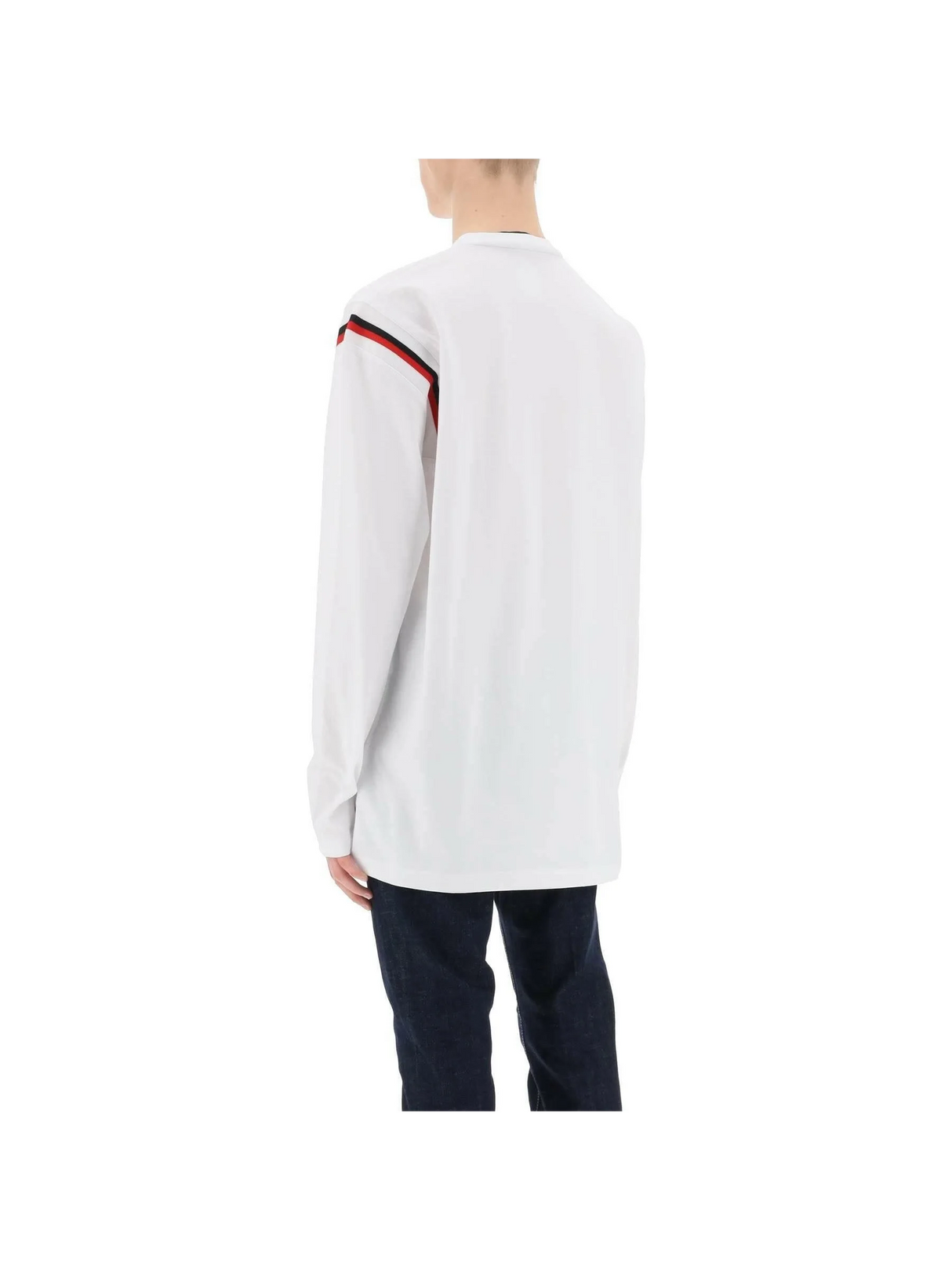 Long Sleeved Varsity T-Shirt DSQUARED2 JOHN JULIA.