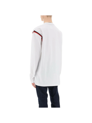 Long Sleeved Varsity T-Shirt DSQUARED2 JOHN JULIA.