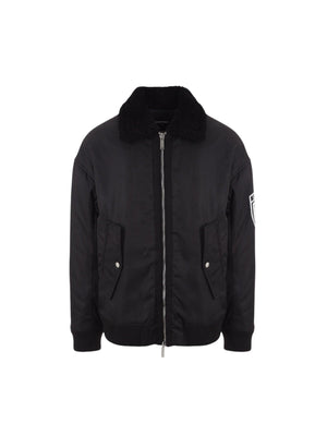 Padded Nylon Bomber Jacket-DSQUARED2-JOHN JULIA