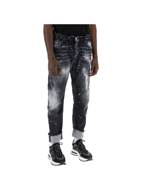 DSQUARED2-Ripped Wash Big Brother Jeans-JOHN JULIA