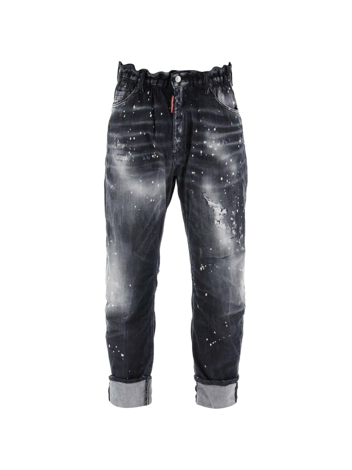 DSQUARED2-Ripped Wash Big Brother Jeans-JOHN JULIA