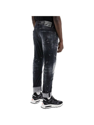 DSQUARED2-Ripped Wash Big Brother Jeans-JOHN JULIA