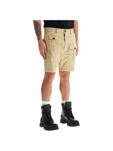 Sexy Cargo Bermuda Shorts For