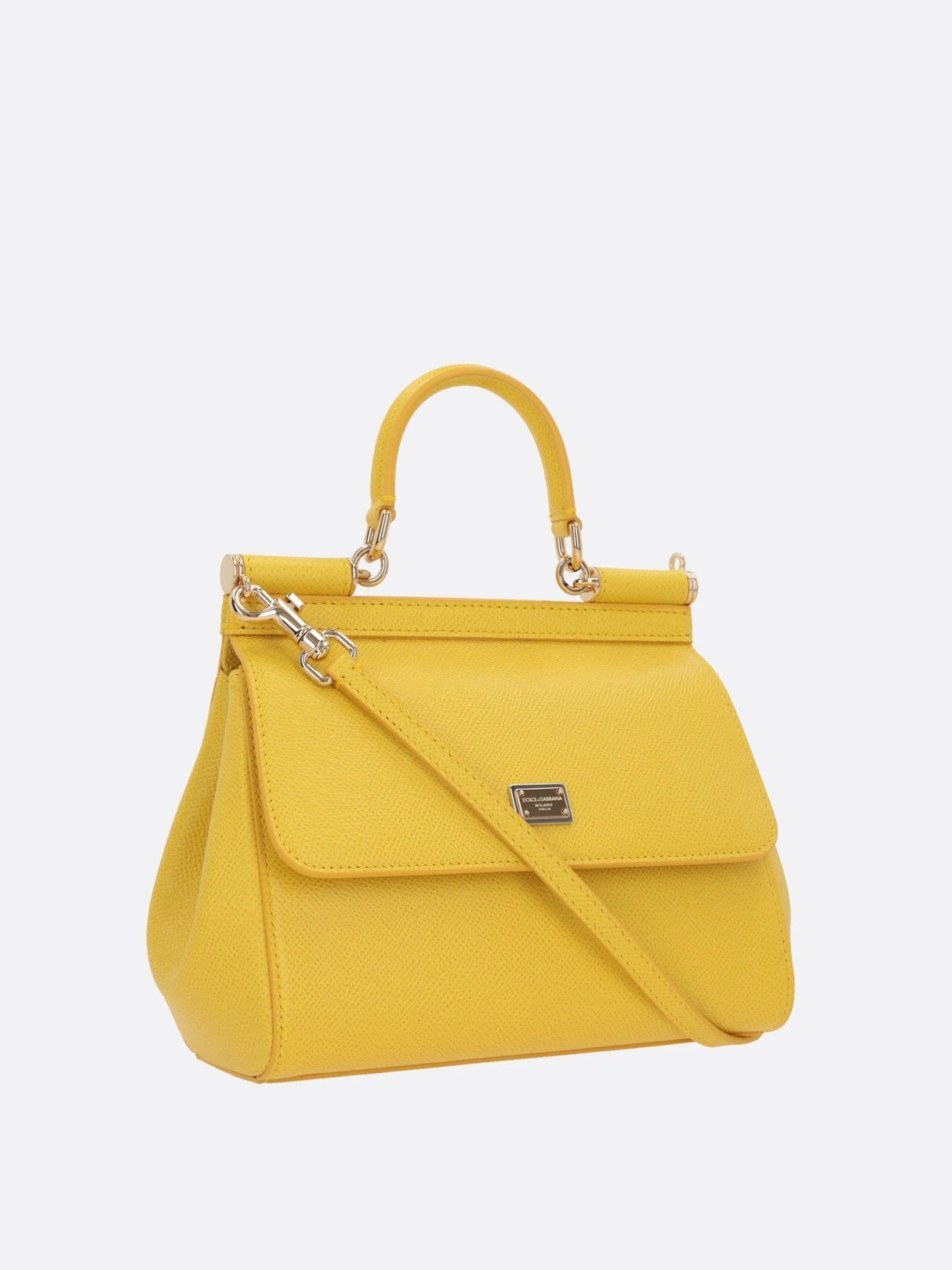 Sicily Small Top Handle Bag In Dauphine Leather-DSQUARED2-JOHN JULIA