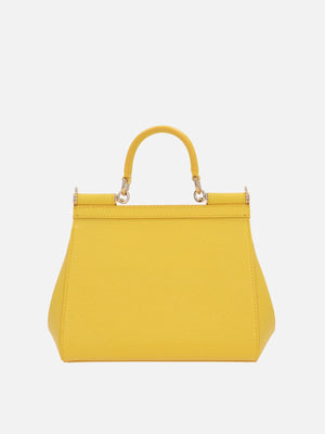 Sicily Small Top Handle Bag In Dauphine Leather-DSQUARED2-JOHN JULIA