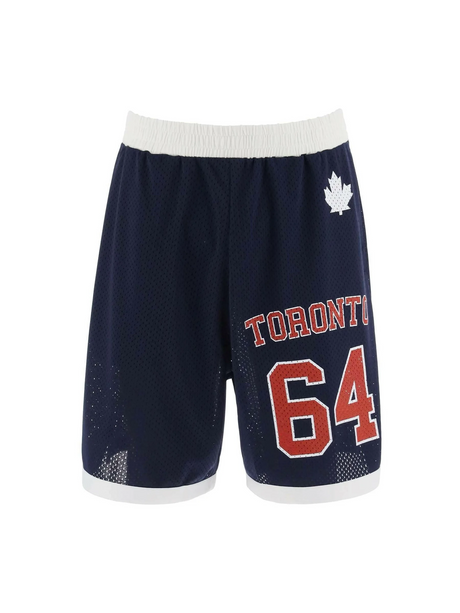 Toronto Basketball Shorts DSQUARED2 JOHN JULIA.