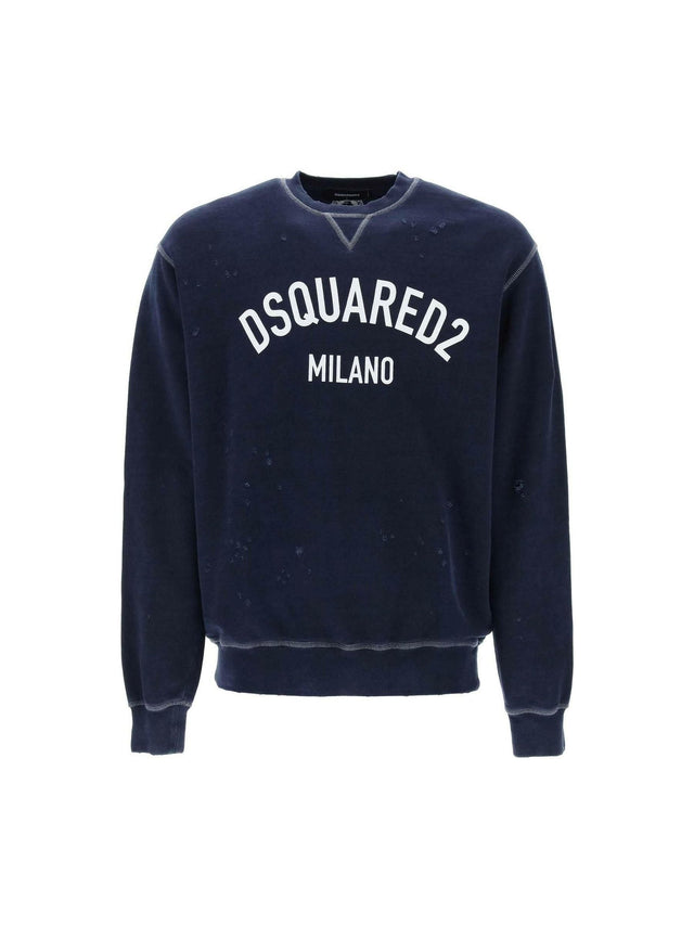 Used Effect Cool Fit Sweatshirt DSQUARED2 JOHN JULIA.