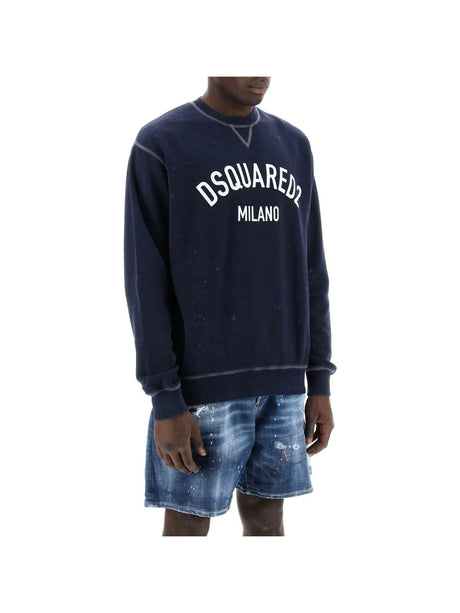 Used Effect Cool Fit Sweatshirt DSQUARED2 JOHN JULIA.