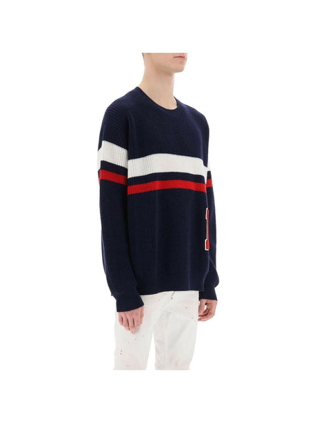 DSQUARED2-Wool Sweater-JOHN JULIA