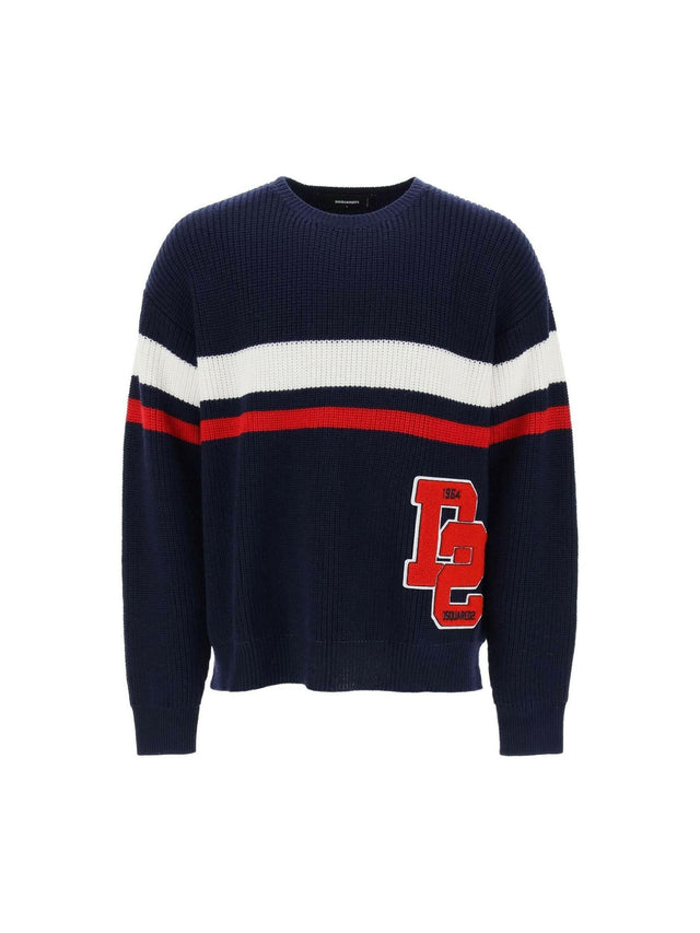 DSQUARED2-Wool Sweater-JOHN JULIA