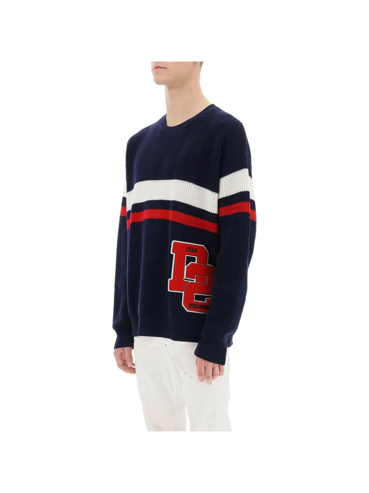 DSQUARED2-Wool Sweater-JOHN JULIA