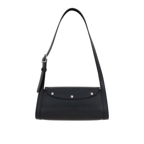 Roll Smooth Leather Shoulder Bag-DURAZZI MILANO-JOHN JULIA