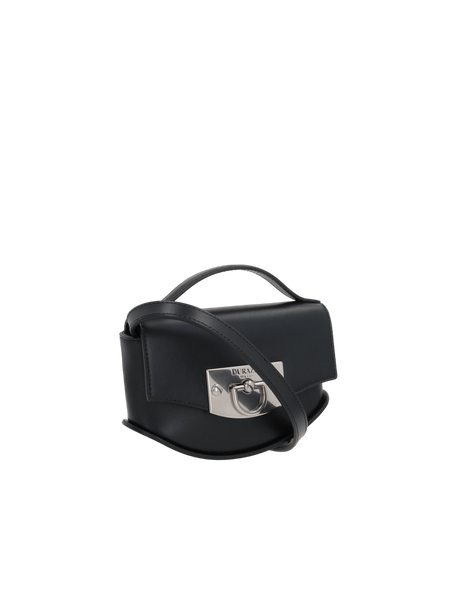 Swing Mini Smooth Leather Handbag-DURAZZI MILANO-JOHN JULIA