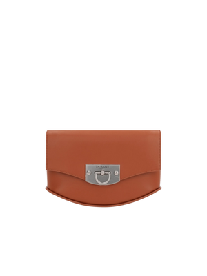 Swing Smooth Leather Shoulder Bag-DURAZZI MILANO-JOHN JULIA