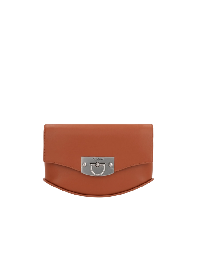 Swing Smooth Leather Shoulder Bag-DURAZZI MILANO-JOHN JULIA