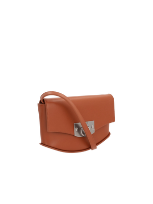 Swing Smooth Leather Shoulder Bag-DURAZZI MILANO-JOHN JULIA