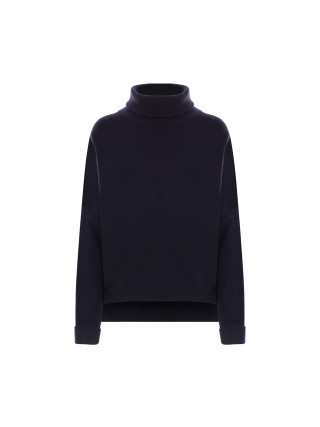 Cashmere Oversize Turtleneck-DUSAN-JOHN JULIA